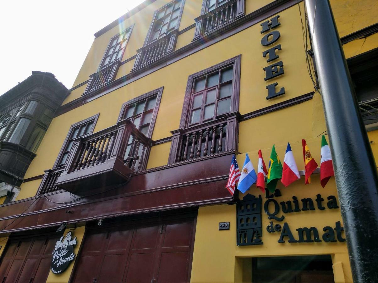 La Quinta De Amat Hotel Lima Ngoại thất bức ảnh